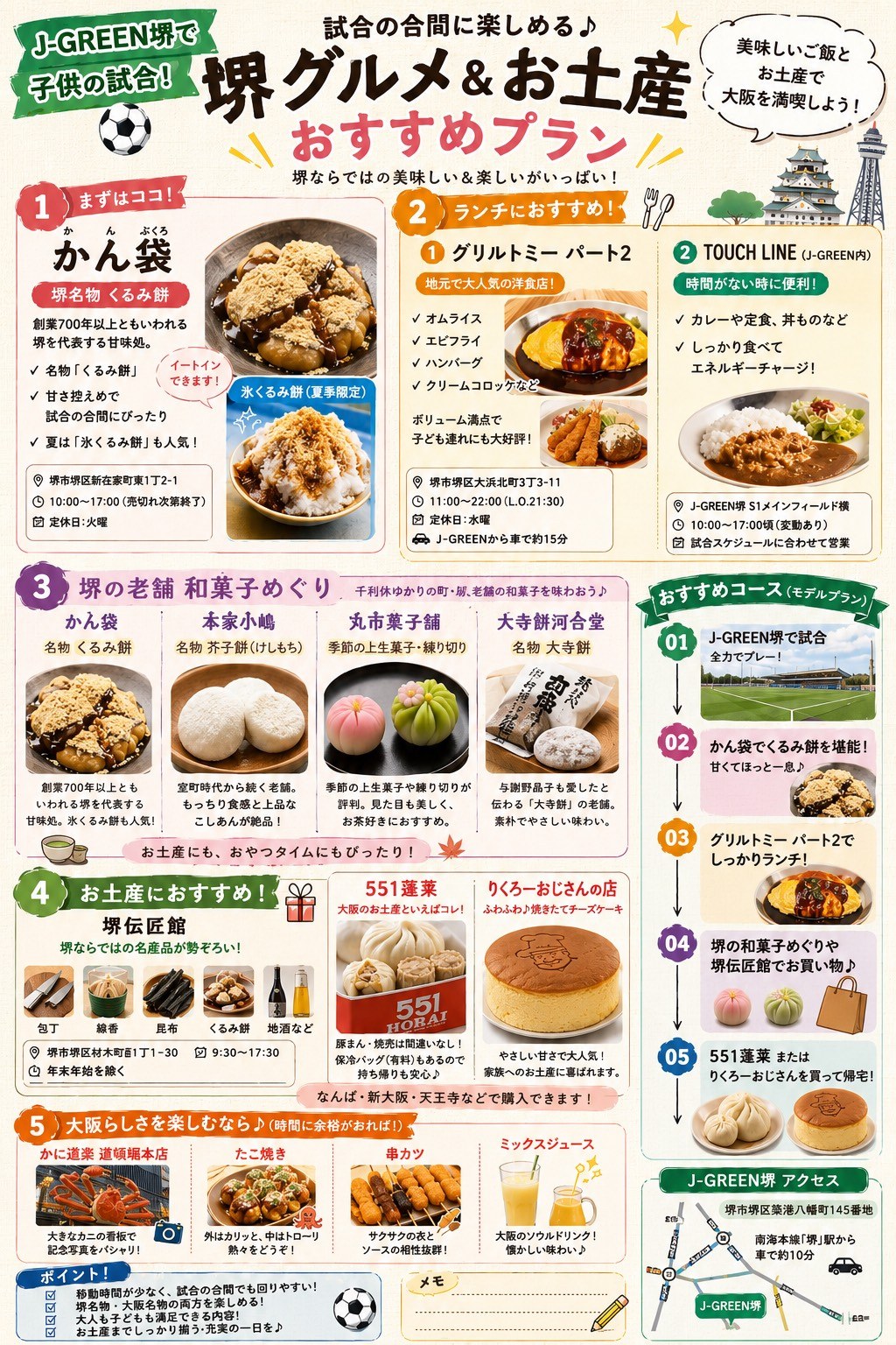 堺 グルメ&お土産プラン